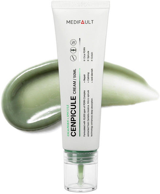 메디폴트 센피큘 시카 PDRN 스피큘 흔적 멜라닌 색소침착 크림, 1개, 50ml
