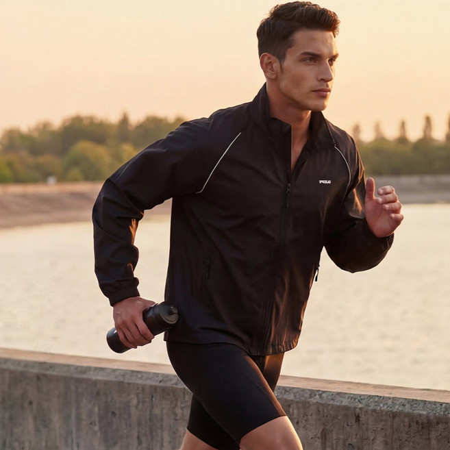 테슬라 패커블 바람막이 2WAY 아웃도어 자켓 TM-MET12