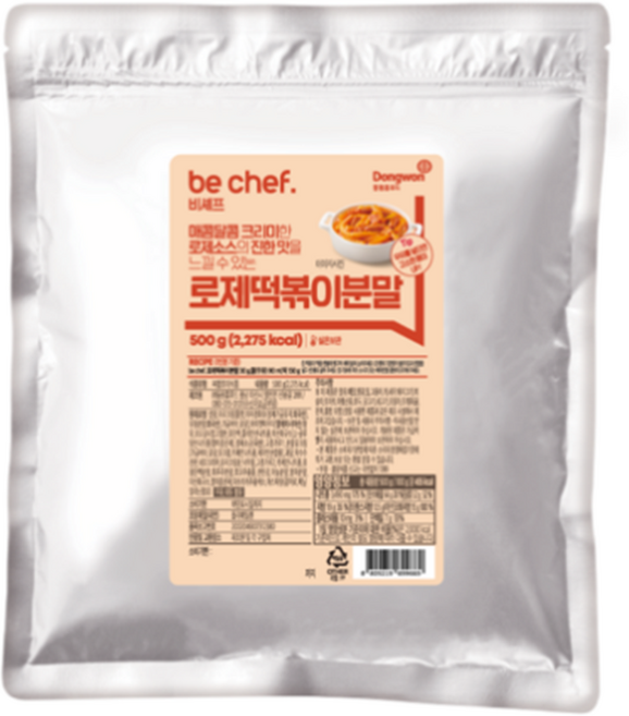 비셰프 로제 떡볶이 분말, 500g, 1개