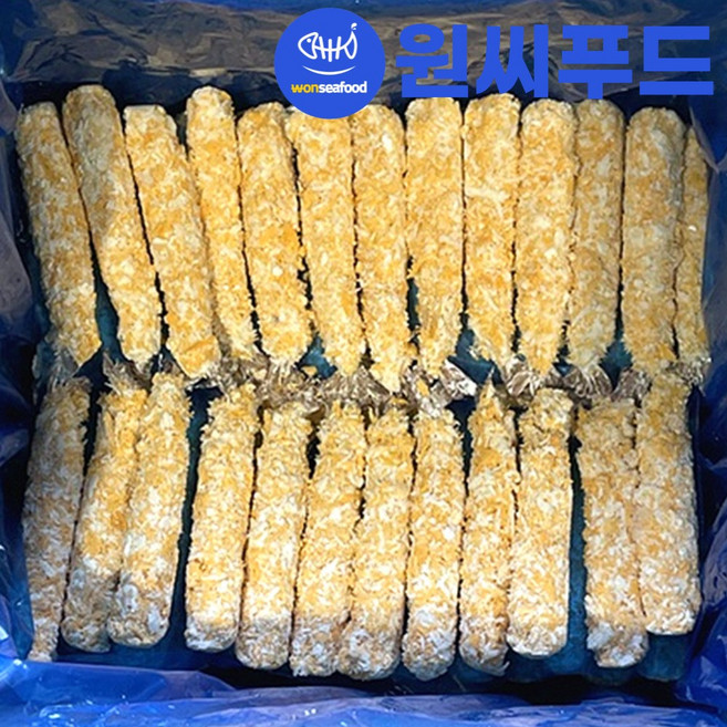 대용량 냉동 왕새우튀김 3kg 빵가루새우 튀김 업소용, 1박스, 3kg (300g(10미)x10팩)