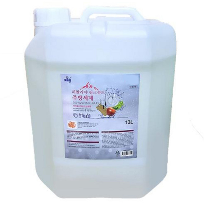 포프랑 히말라야 핑크솔트 주방세제 / 업소용 대용량 주방세제, 13L, 1개