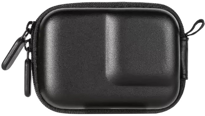 CHILL LIGHT DJI Action 6/ 5 Pro / 4 / 3 스탠드형 파우치 액션 카메라 보호 케이스 | 미니 휴대용 수납 파우치 방수 및 충격 방지 기능, 1개, 블랙