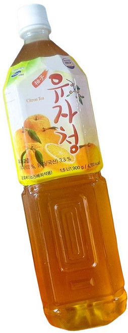 청솔 유자청 1.5L 6입 유자원액