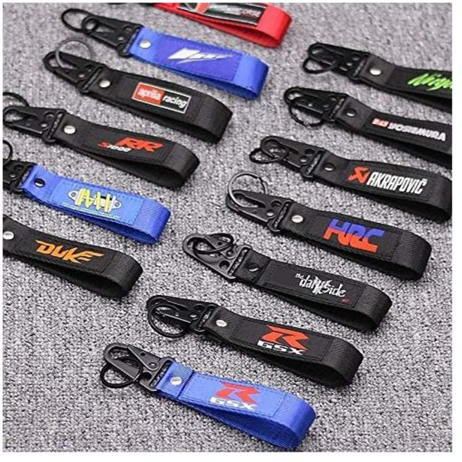 12266424 인형 열쇠고리 가방 악세사리 키링 키홀더 바이크 파츠 카와사키 체인용 아프릴리아용 KTM용 BMW용 두카티용 스즈키용 야마하용 혼다용 오토바이 컬렉터블 스트랩, FOR KTM DUKE