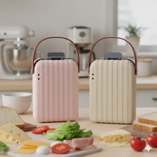 미니쿠치 프리미엄 샌드위치 메이커 MC-103SW, 베이지