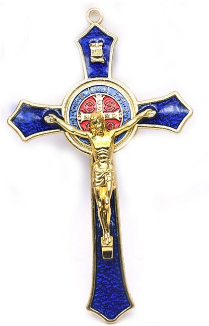 천주교 종교 천주교성물 십자가 펜던트(12x7cm), 레드, 1개