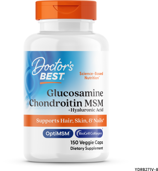 닥터스베스트 글루코사민 콘드로이틴 MSM + 히알루론산 베지 캡슐, 150정, 1개