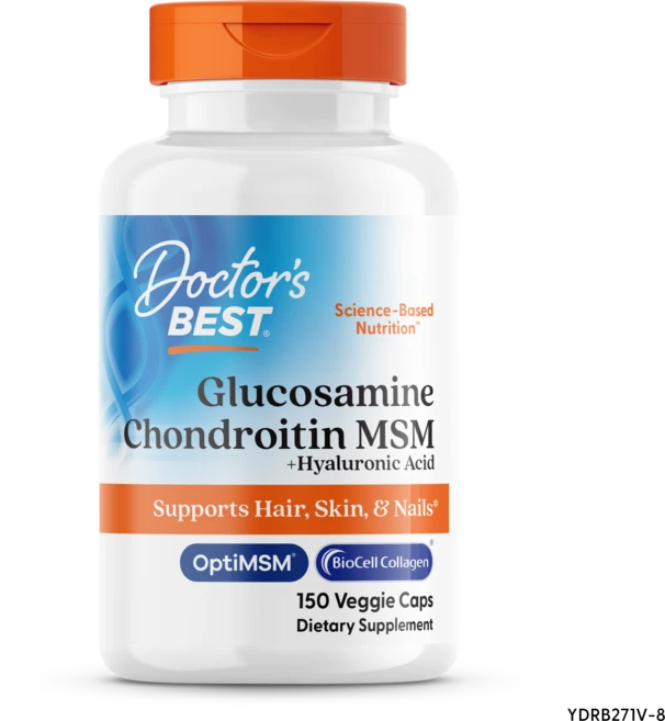 닥터스베스트 글루코사민 콘드로이틴 MSM + 히알루론산 베지 캡슐, 150정, 1개 - 쿠팡