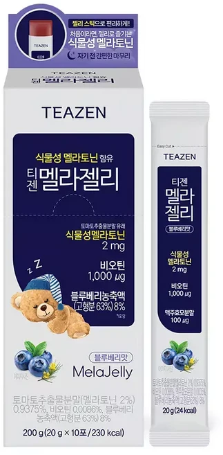 티젠 멜라젤리 10p, 200g, 1개
