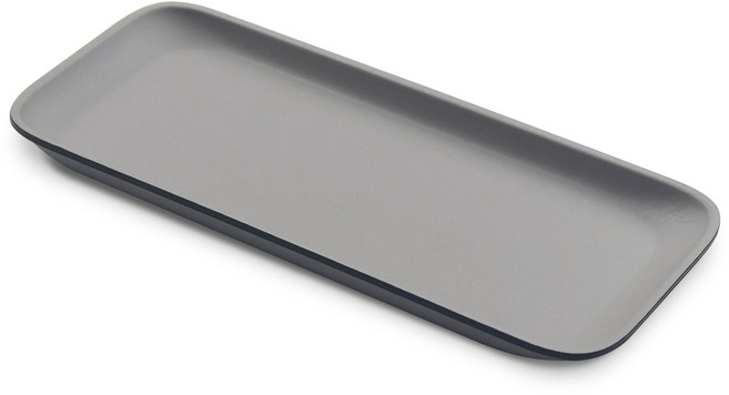 [페니체] 데스크 트레이 데스크테리어 오거나이저 책상 꾸미기, 1개, 라이트그레이