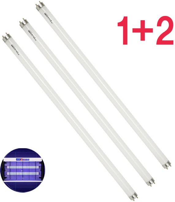 Lumimax 포충등 포충램프 벌레퇴치등 uva램프, 10W*3개