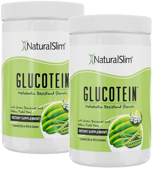 네추럴슬림 글루코틴 메타볼리즘 거트 헬스 서포트 NaturalSlim Glucotein, 2개, 453.6g