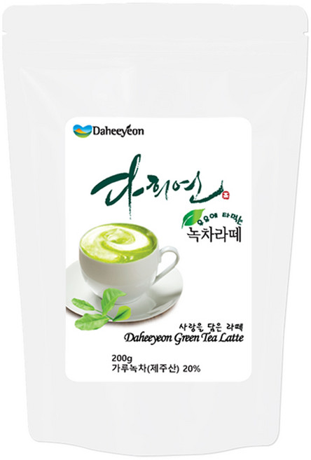 홈카페 라떼용 가루 분말 다희연 제주 유기농 가루녹차 설탕 파우더 150g LT150, [상품]녹차 라떼 150g (1개)