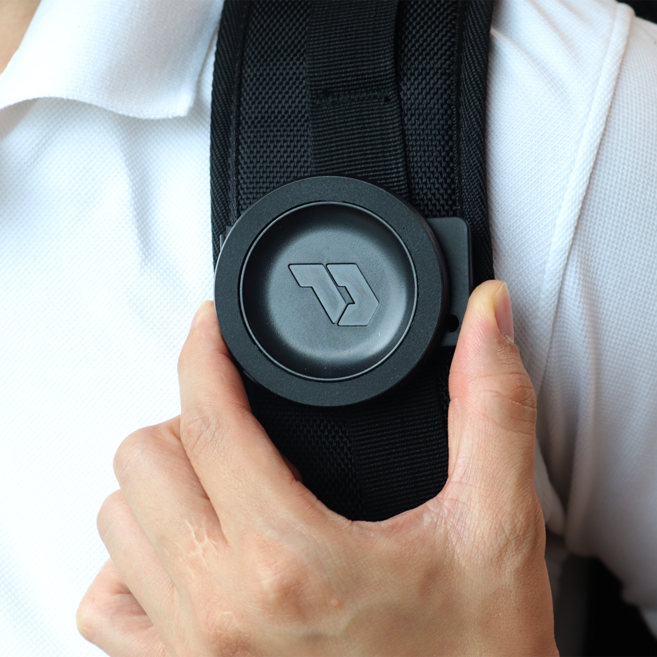 끌린다 클립 가방 백패킹 핸드폰 클립형 자석 거치대, 맥세이프형, 1개