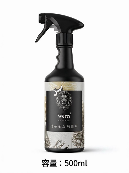 Soul 陽極金屬鋼圈清潔劑, 1個, 500ml