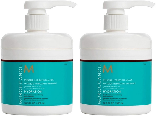 모로칸오일 인텐시브 하이드레이팅 마스크, 2개, 500ml