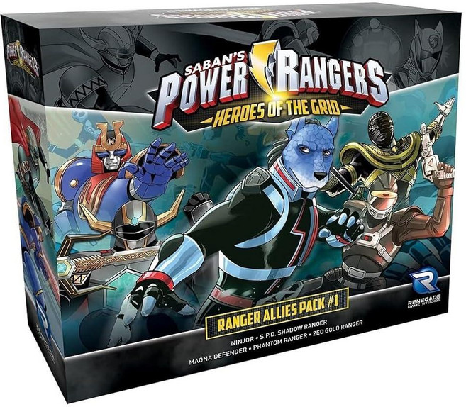 Renegade Game Studios 파워레인저: Heroes of The Grid: 동맹 팩 #1 360264 3573788339, Renegade Game Studios, 파워레인저: