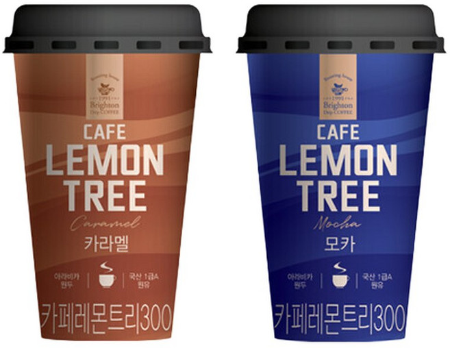 서울에프엔비 카페 레몬트리300ml 카라멜맛10개+모카맛10개 총20개입/컵커피/, 20개, 300ml
