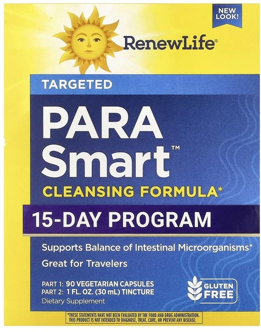 리뉴 라이프 파라 스마트 클렌징 포뮬러 Renew Life ParaSmart™ Cleansing Formula 90정, 1개 - 쿠팡
