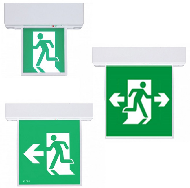 리더스테크 천장형 피난구 유도등 양면 (소형) 천정형, 1개