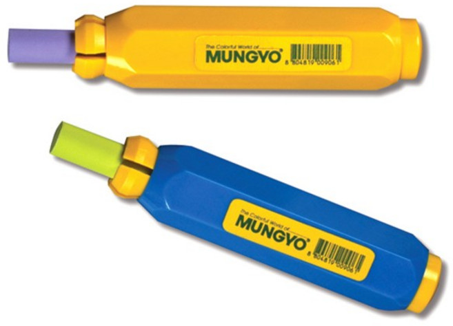 문교 분필 자석 홀더, yellow 1개