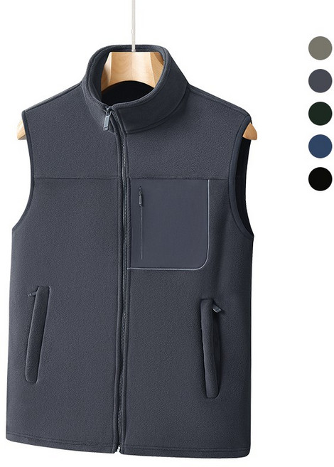 에쥬아 간절기 플리스조끼 등산복 보온 이너 레이어드조끼