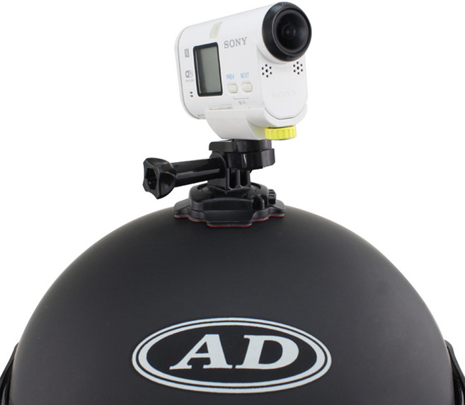 액션캠 오토바이 바이크 헬멧 마운트 거치대 촬영용품, 상세페이지 참조