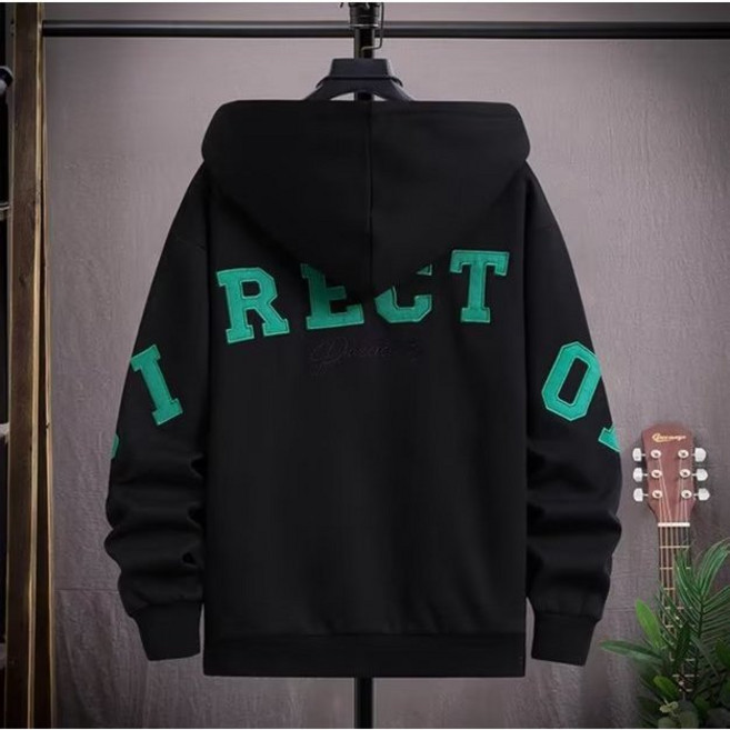 連帽外套男 美式復古 刷毛外套 加厚外套 秋冬季帽t