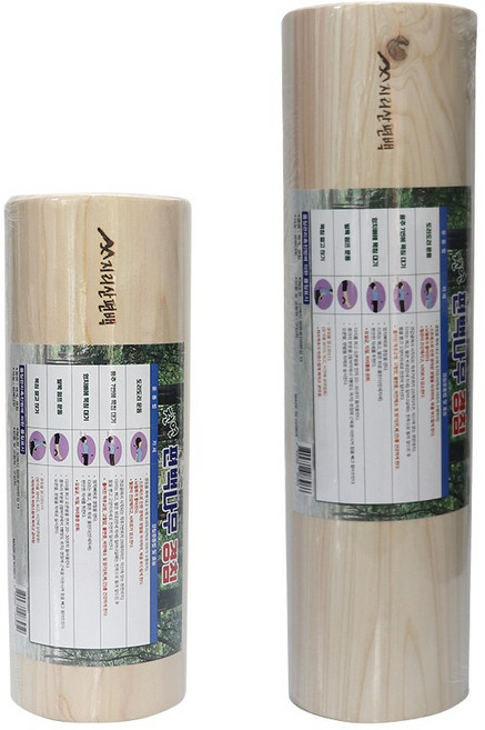 국내산 편백 나무 경침 지압 경추 목침 허리 베게 30cm / 40cm 택1, 선택02. 40