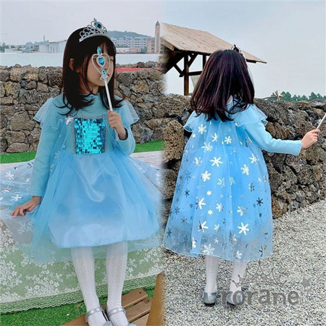 로라네 눈꽃 미니 공주드레스