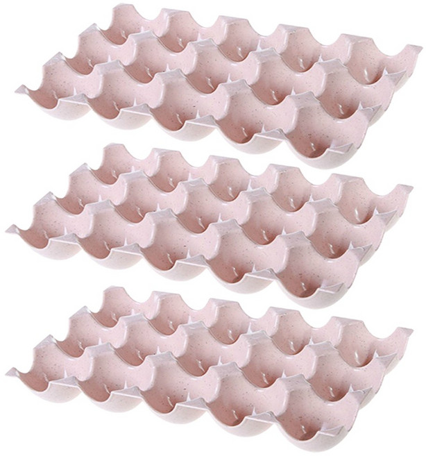 15구 색깔 달걀판 에그케이스, 1세트, 핑크