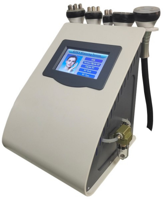 살롱 장비용 초음파 캐비테이션 기계 진공 RF 슬리밍 장치 5 in 1 40K, 01 빠른, 02 220V EU plug (40K)