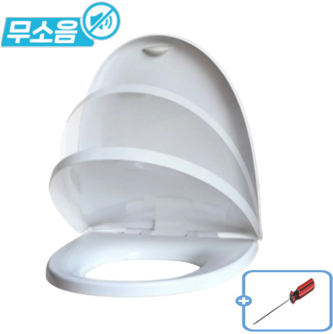 대림바스 이누스 호환 상품 홈투고 무소음 변기커버 1세대, 1개