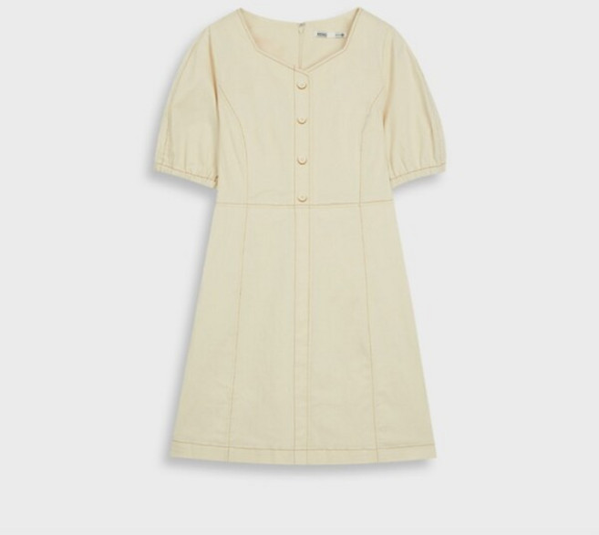 미쏘 여성용 러플 미니 원피스