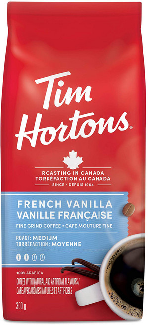 캐나다 국민커피 팀홀튼 Canada Favorite Coffee Tim Hortons Collection, 8.팀홀튼 프렌치바닐라 미디엄(미세분쇄)300gx2개, 1개, 300g