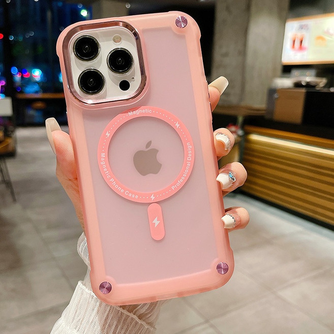 磁吸手機殼 Magsafe 適用 防指紋 磨砂保護殼