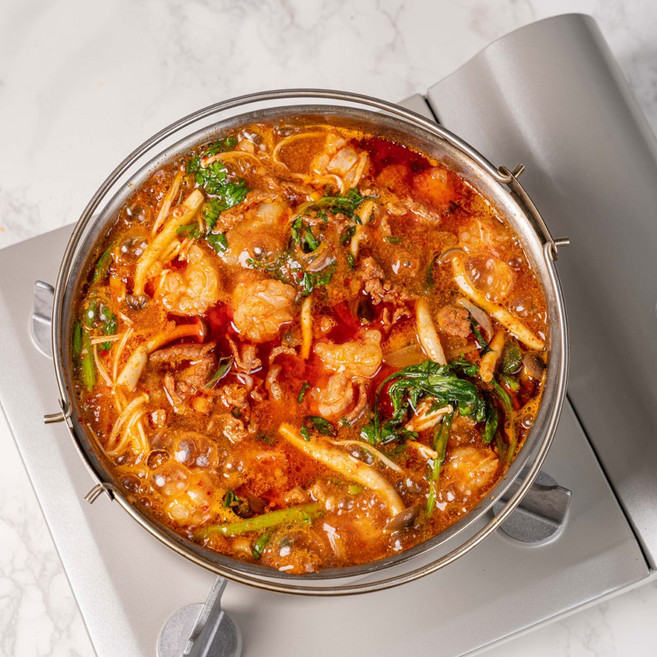공주푸드 초간단밀키트 대창불고기전골, 1인분(250g), 불고기250g, 우동, 1개