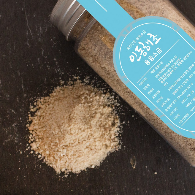 6형제소금밭 맛있는 용융소금 인동해초 토판함초 미네랄소금, 2개, 350g