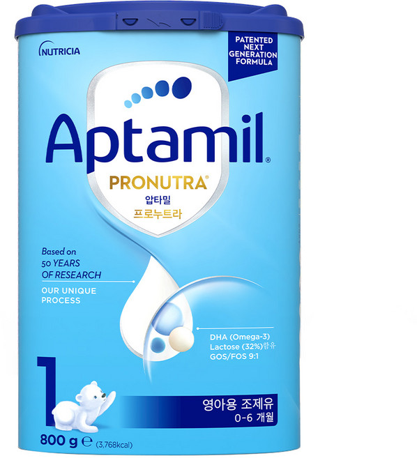 압타밀 프로누트라 어드밴스 분유 1단계, 800g, 1개