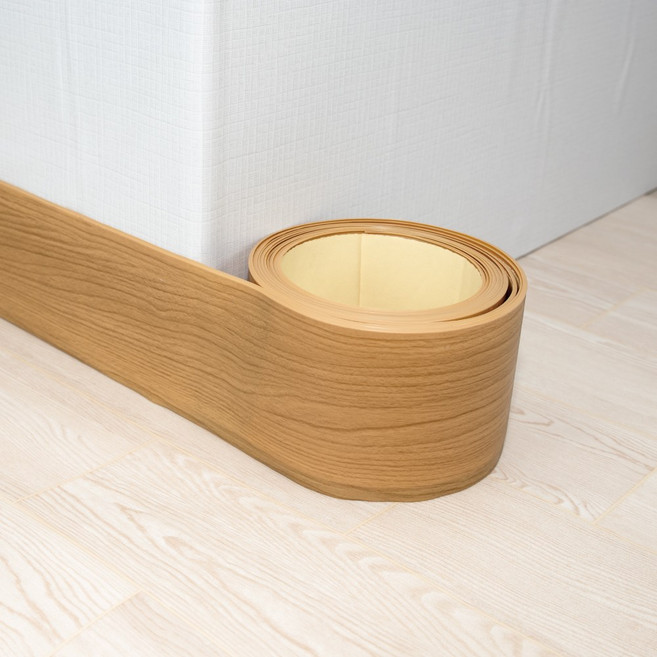 굽도리 걸레받이 띠벽지 시트지 테이프 노본 빅사이즈 광폭 10cm, 클래식우드(FC6110)