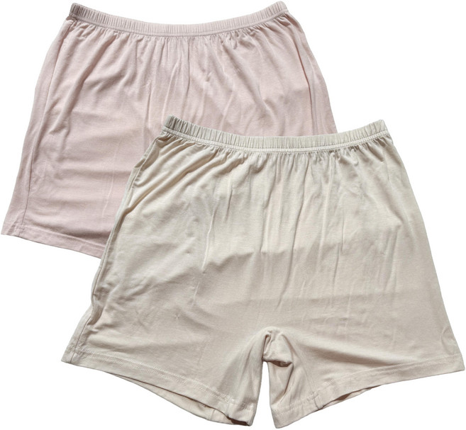 여성 모달 드로즈 팬티 빅사이즈 국내생산 순면 부드러운 사각팬티