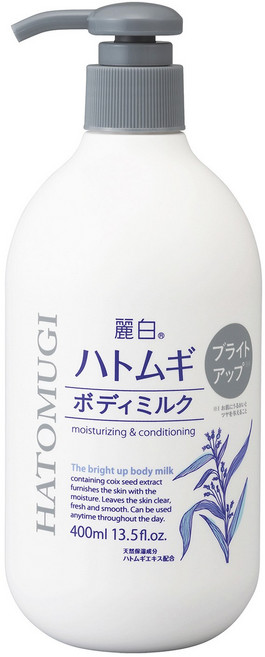 쿠마노 하또무기 브라이트 업 바디 밀크, 1개, 400ml
