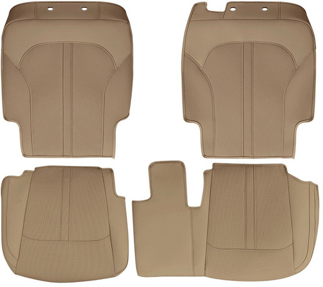 루젠 쏘렌토 MQ4 시트커버 차량용 등쿠션 방석 2열, 1세트, 올리브브라운 (5인승/7인승)