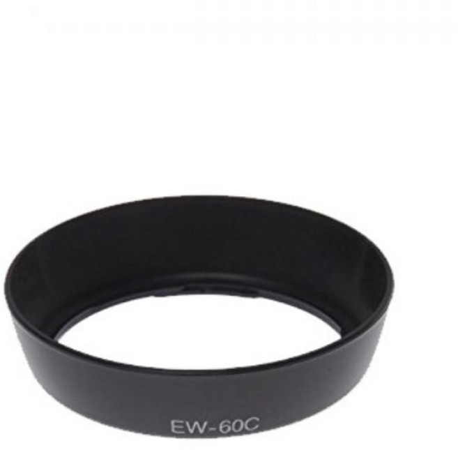 (SMJ) 캐논전용 EW-60C 호환후드 EF-S 18-55mm F3.5-5.6 STM, 1개