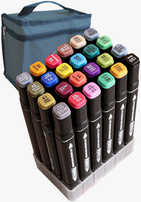 바오밥 트윈 마카펜 부직포 케이스 24색