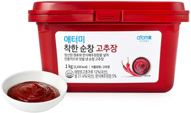 애터미 착한 순창 고추장, 1개, 1kg