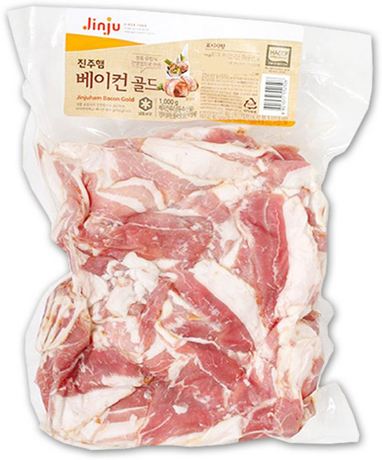 진주햄 베이컨 골드 파지 1kg, 1개