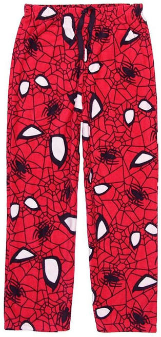 Marvel 스파이더맨 남아용 플러시 플리스 라운지 파자마 팬츠 레드 188532, Marvel 스파이더맨 남아용 플러시 플리스 라운지 파