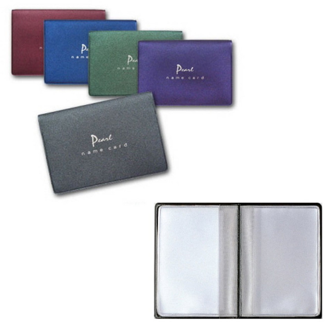 양지 펄명함 카드포켓 20매 명함 카드 지갑