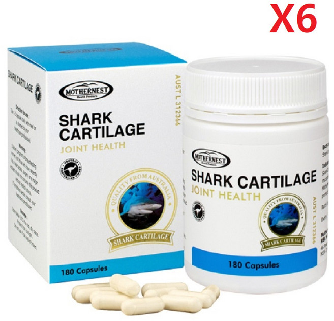 호주 마더네스트 상어연골 500mg 180정-6개, 180개, 6개